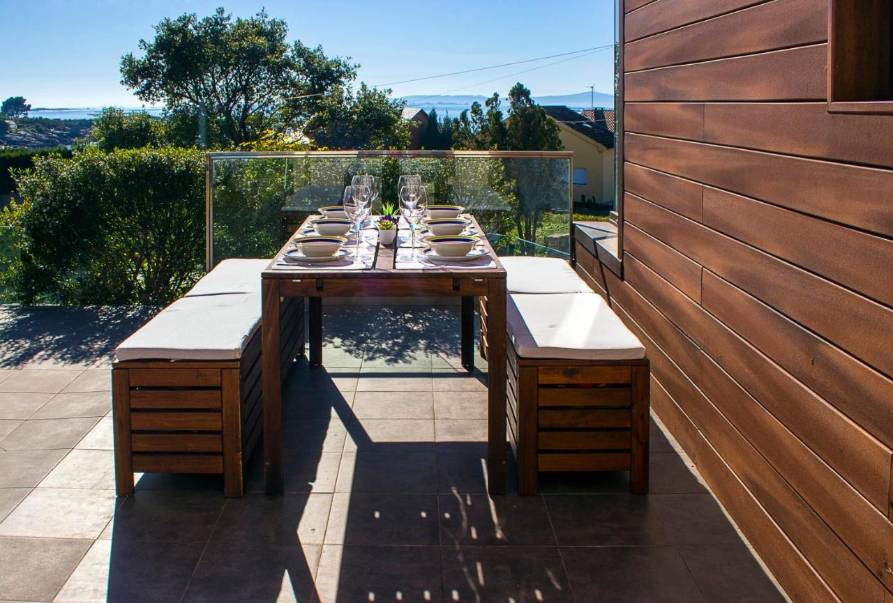 Villa Casa Feitina: Vistas Al Mar, Moderna Y Funcional Isla de Arosa Esterno foto
