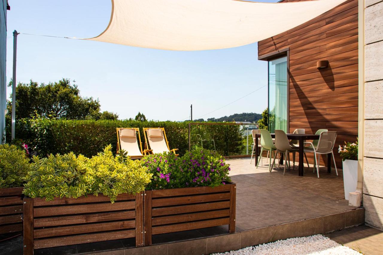 Villa Casa Feitina: Vistas Al Mar, Moderna Y Funcional Isla de Arosa Esterno foto